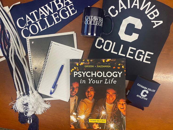 Psychology Book with Catawba items