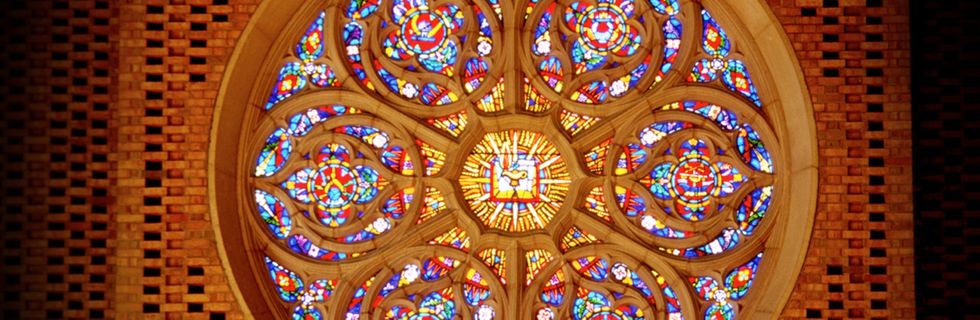 Rose Window in the Chapel